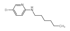 5-BROMO-N-HEXYLPYRIDIN-AMINE structure