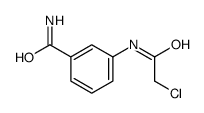 3-[(2-chloroacetyl)amino]benzamide Structure