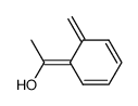 Ethanol, 1-(6-methylene-2,4-cyclohexadien-1-ylidene)-, (1E)- (9CI)结构式