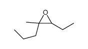 3-ethyl-2-methyl-2-propyloxirane Structure