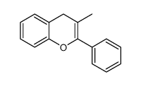 3-methyl-2-phenyl-4H-chromene Structure