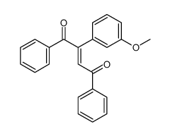 2-(3-methoxyphenyl)-1,4-diphenylbut-2-ene-1,4-dione Structure