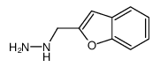 BENZOFURAN-2-YLMETHYL-HYDRAZINE structure