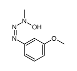 N-[(3-methoxyphenyl)diazenyl]-N-methylhydroxylamine结构式