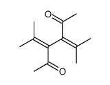 3,4-di(propan-2-ylidene)hexane-2,5-dione Structure