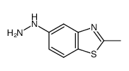 Benzothiazole, 5-hydrazino-2-methyl- (7CI) picture