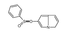 6-(benzenesulfonyl)-3H-pyrrolizine结构式