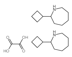 2-Cyclobutyl-azepane oxalate结构式