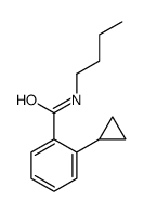 N-butyl-2-cyclopropylbenzamide Structure