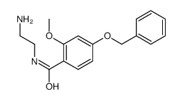 N-(2-aminoethyl)-2-methoxy-4-phenylmethoxybenzamide Structure