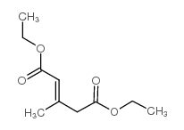 2-Pentenedioic acid,3-methyl-, 1,5-diethyl ester结构式