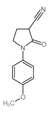 1-(4-methoxyphenyl)-2-oxopyrrolidine-3-carbonitrile picture