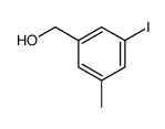 (3-Iodo-5-methylphenyl)methanol Structure