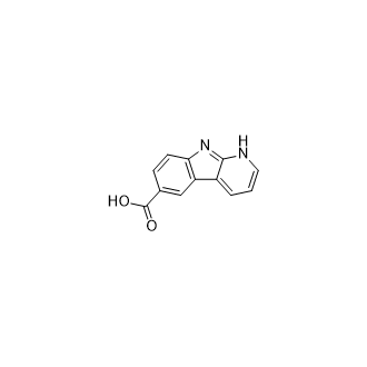 9H-pyrido[2,3-b]indole-6-carboxylic acid Structure