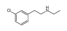 Benzeneethanamine, 3-chloro-N-ethyl picture