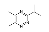 3-isopropyl-5,6-dimethyl-[1,2,4]triazine Structure