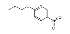 5-nitro-2-propoxy-pyridine结构式