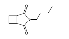 3-pentyl-3-aza-bicyclo[3.2.0]heptane-2,4-dione结构式