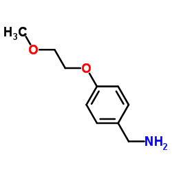 1-[4-(2-methoxyethoxy)phenyl]methanamine picture