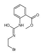 methyl 2-(2-bromoethylcarbamoylamino)benzoate Structure