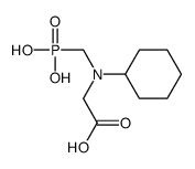 2-[cyclohexyl(phosphonomethyl)amino]acetic acid Structure