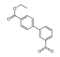 Ethyl 3'-nitro-[1,1'-biphenyl]-4-carboxylate Structure