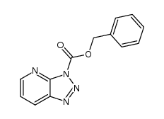 3-benzyloxycarbonyl-3H-v-triazolo<4,5-b>pyridine结构式