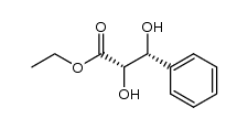 (2S,3R)-(+)-ethyl-2,3-dihydroxy-3-phenylpropionate Structure