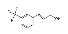 (E)-3-[3-(Trifluoromethyl)phenyl]-2-propen-1-ol Structure