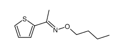 1-Thiophen-2-yl-ethanone O-butyl-oxime结构式