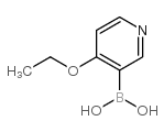 4-Ethoxypyridine-3-boronic acid结构式