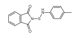 N-(4-methylphenylaminothio)phthalimide Structure