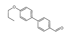 4'-propoxybiphenyl-4-carbaldehyde结构式