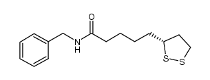 (R)-5-[1,2]dithiolan-3-yl-pentanoic acid N-benzylamide Structure