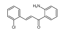 1-(2-aminophenyl)-3-(2-chlorophenyl)prop-2-en-1-one结构式