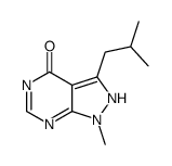 3-isobutyl-1-methyl-1H-pyrazolo[3,4-d]pyrimidin-4(5H)-one structure