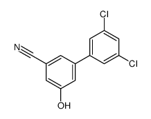 3-(3,5-dichlorophenyl)-5-hydroxybenzonitrile Structure