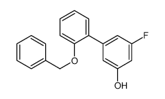 3-fluoro-5-(2-phenylmethoxyphenyl)phenol Structure