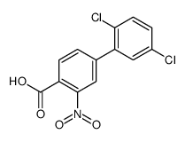 4-(2,5-dichlorophenyl)-2-nitrobenzoic acid Structure