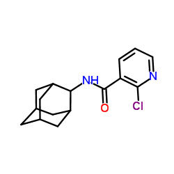 N-ADAMANTAN-2-YL-2-CHLORO-NICOTINAMIDE结构式