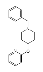 1-benzyl-4-(2-pyridyloxy)piperidine结构式