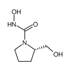 1-Pyrrolidinecarboxamide,N-hydroxy-2-(hydroxymethyl)-,(S)-(9CI) structure