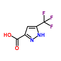 5-Trifluoromethyl-1H-pyrazole-3-carboxylic acid structure