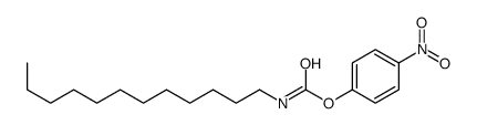 (4-nitrophenyl) N-dodecylcarbamate结构式