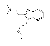 2-[3-(2-ethoxyethyl)imidazo[4,5-b]pyridin-2-yl]-N,N-dimethylethanamine Structure