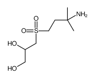 3-((3-Amino-3-methylbutyl)sulfonyl)propane-1,2-diol picture