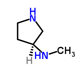 (S)-3-(methylamino)pyrrolidine Structure