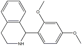 1-(2,4-Dimethoxyphenyl)-1,2,3,4-tetrahydroisoquinoline Structure