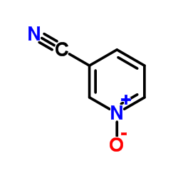 N-oxy-3-cyanopyridine Structure