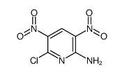 6-chloro-3,5-dinitropyridin-2-amine Structure